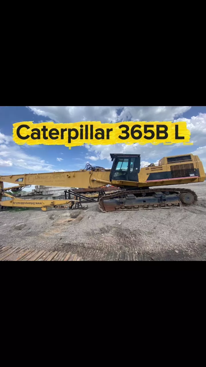 ПРОДАЁТСЯ: Caterpillar 365B L — сверхпрочный экскаватор-разрушитель