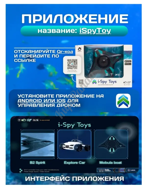 Катер на радиоуправлении