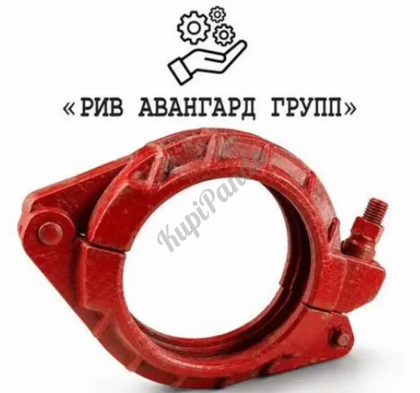 Замок бетоновода DN150 болтовой оцинкованный