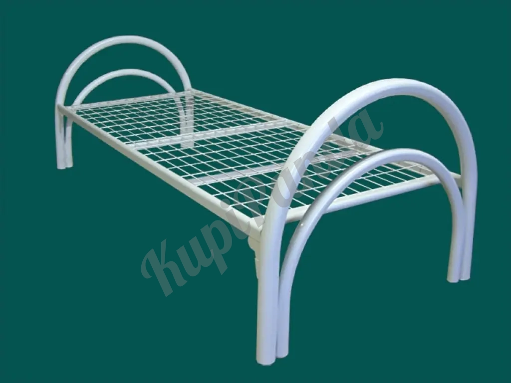 Кровати металлические одноярусные, двухъярусные эконом