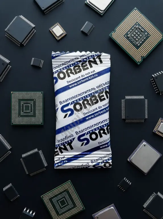 Осушитель фасованный SORBERY PLUS K по 50 грамм.