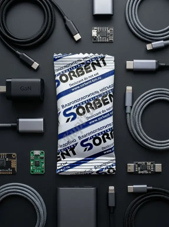 Силикагель фасованный SORB-DRY BAG PLUS K по 250г.