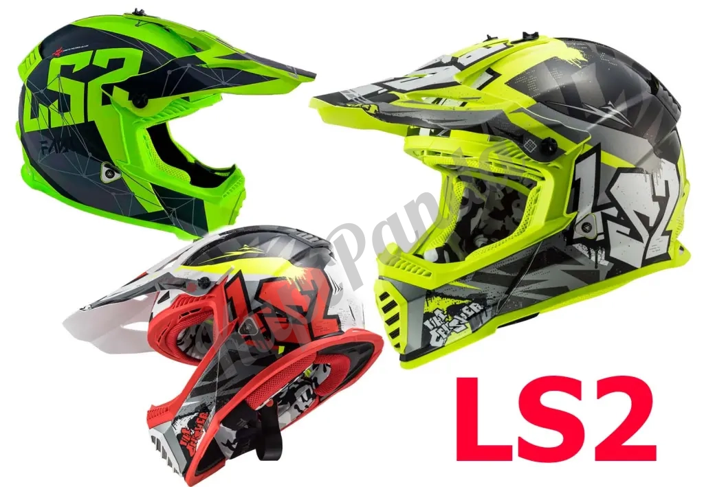 Шлем с очками LS2 кроссовый эндуро НОВЫЙ