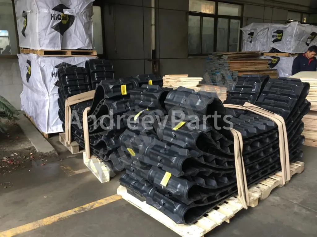 Резиновая гусеница 450x71x86 для мини-экскаватора CATERPILLAR 308