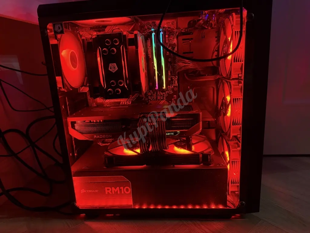 Мощный игровой пк + полный комплект