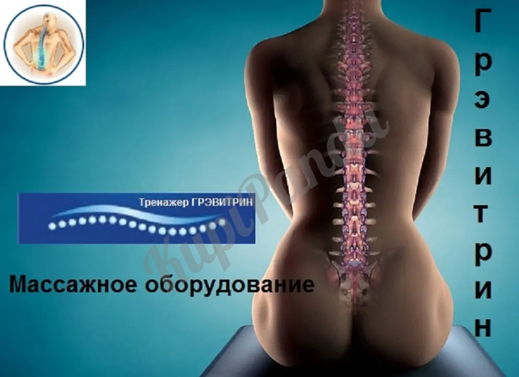 Лечение s-образного сколиоза позвоночника Тренажер Грэвитрин-комфорт плюс Вибромассаж спины