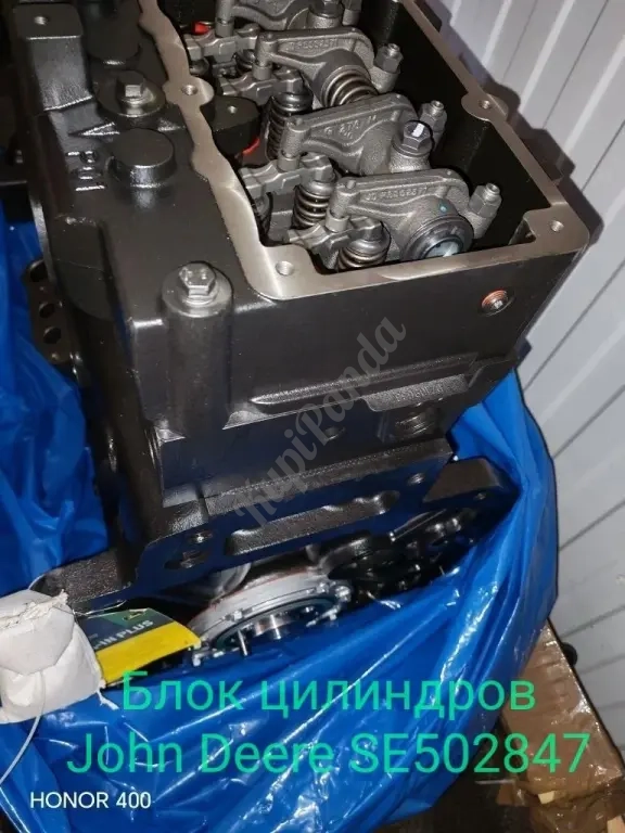 Блок цилиндров John Deere SE502847 — гарантия 6 мес.