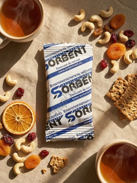 Силикагель фасованный SORB-DRY BAG по 500 г.