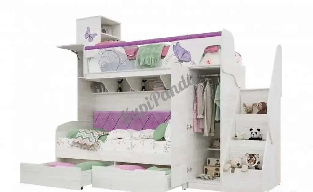 Комплект детской/подростковой мебели "Леди"