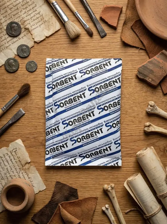 Осушитель индикаторный (синего цвета) SORBERY COLOR по 100грамм.