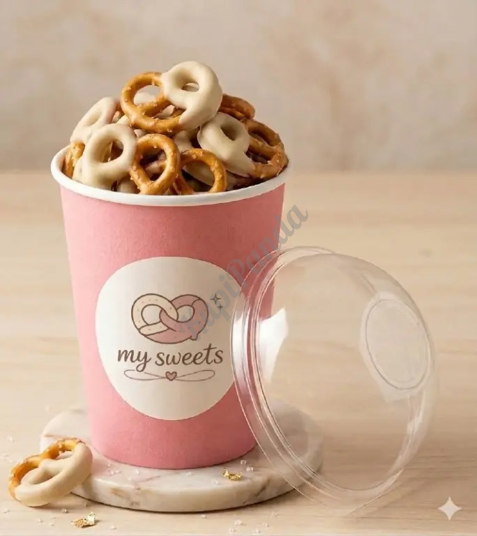 Крендельки в белом шоколаде