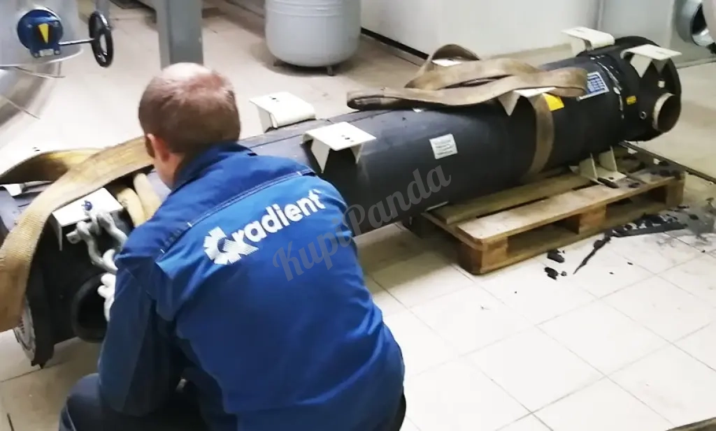 Замена теплообменника промышленного чиллера - СК Градиент