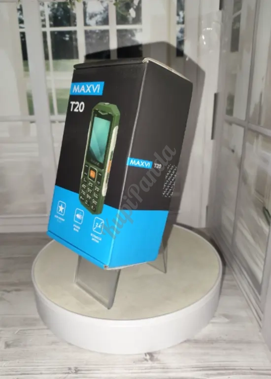 Смартфон maxvi t20 черный новинка