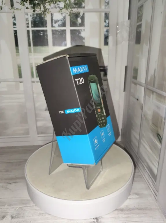 Смартфон maxvi t20 черный новинка