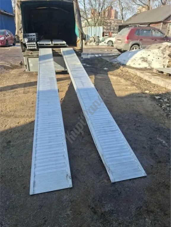 Аппарели погрузочные алюминиевые ГКА 10.600.30.2/100