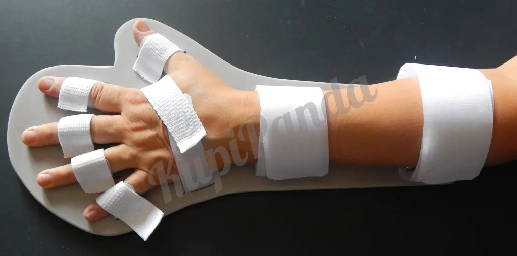 Фиксатор, ортез для руки после инсульта