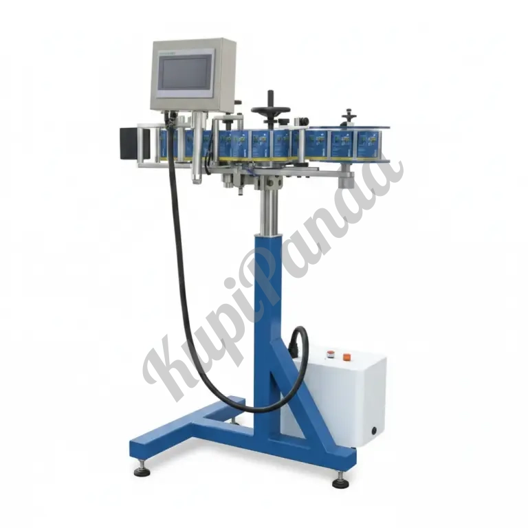 Автоматический аппликатор самоклеящихся этикеток ЭМ04.01 100 шт/мин