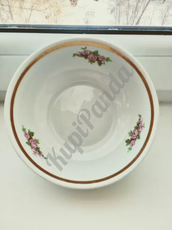 Салатник ЛФЗ из наст. фарфора