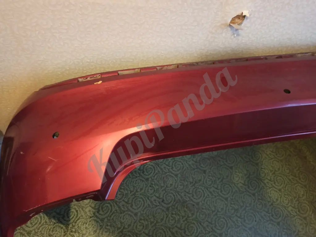 Задний бампер Шкода Рапид