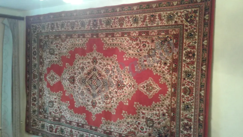 Большой Шерстяной ковёр “Heart”