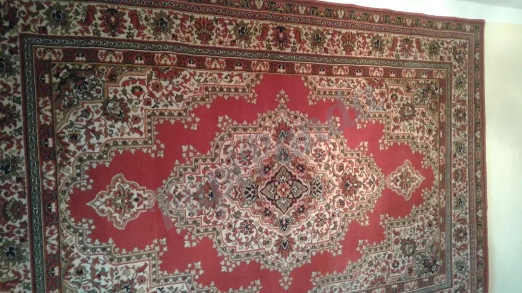 Большой Шерстяной ковёр “Heart”