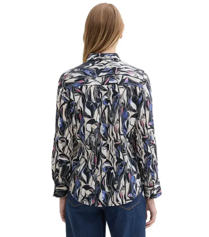 Блузка Tom Tailor Printed Collar