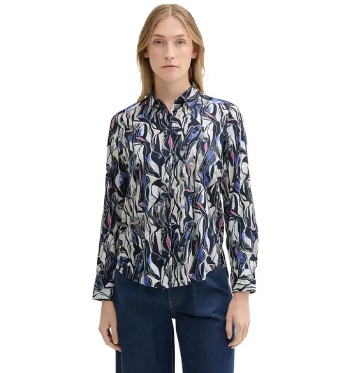 Блузка Tom Tailor Printed Collar