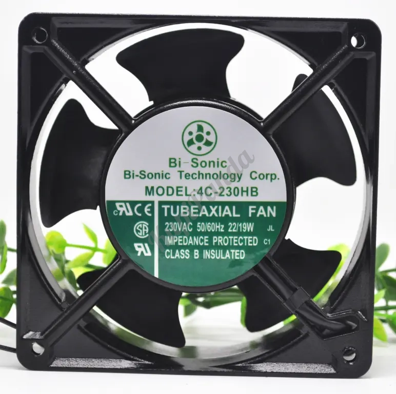 Вентилятор Bi-Sonic 4C-230HB термостойкий, устойчивый к кислотам и щелочам