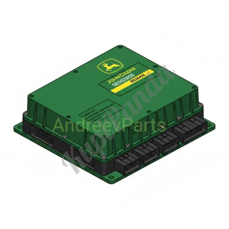 Контроллер двигателя (ЭБУ) John Deere REMAN, арт. SE502800.с гарантией.