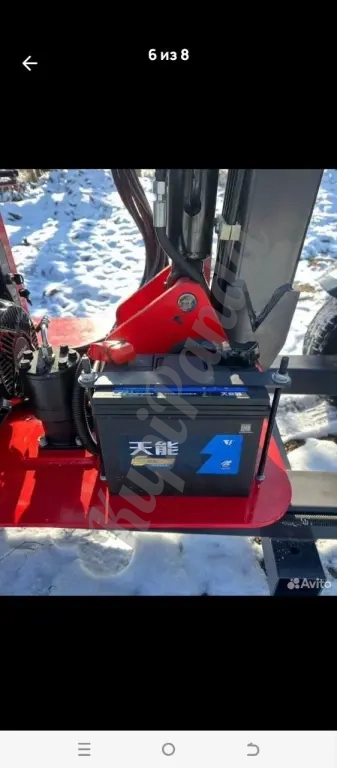 Мини экскаватор прицепной