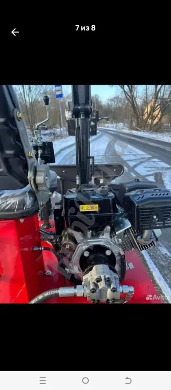 Мини экскаватор прицепной