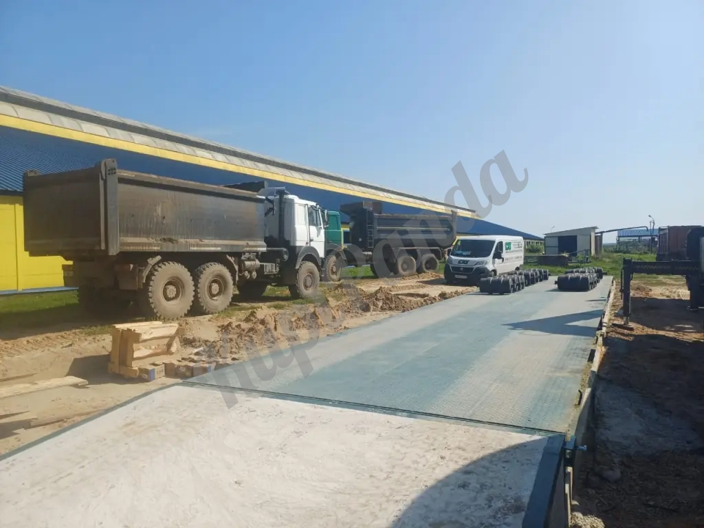 Автомобильные весы 80 тонн