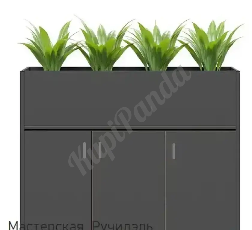 Офисные кашпо тумбы для зонирования