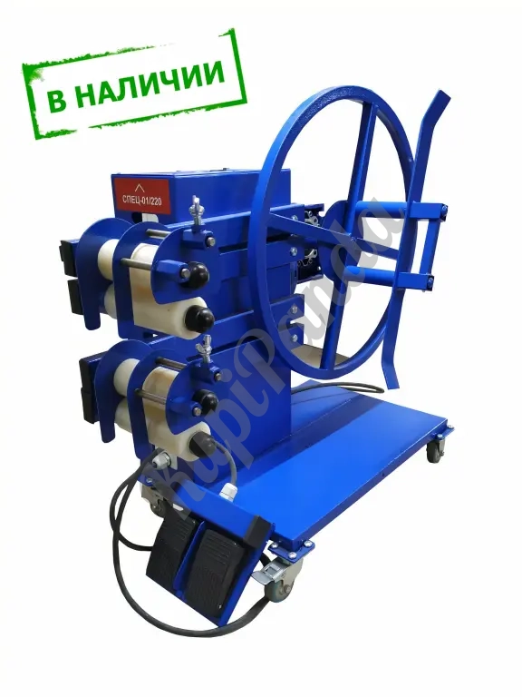 Станок и установка для перекатки пожарных рукавов