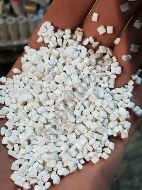 гранула полипропилена белого цвета вторичная