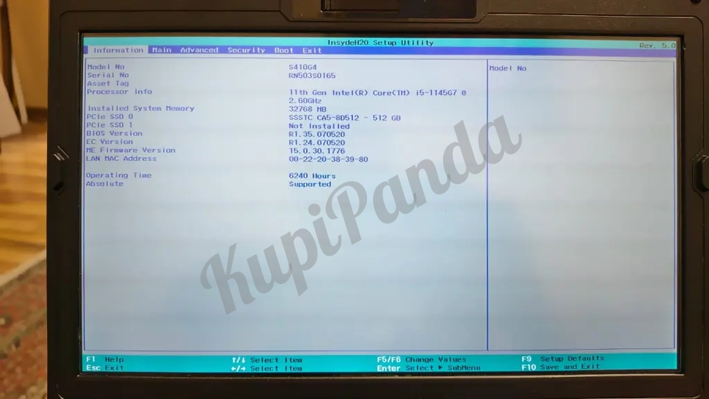 Защищенный ноутбук Getac S410G4