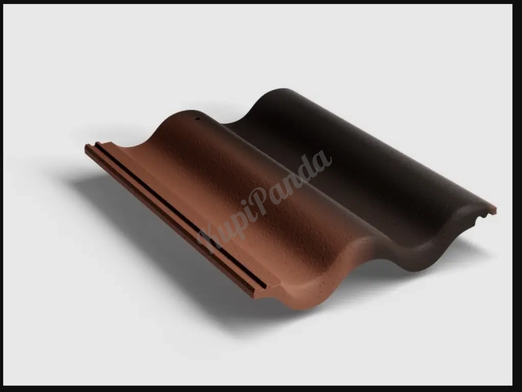 Натуральная черепица Kriastak (волновая и плоская)