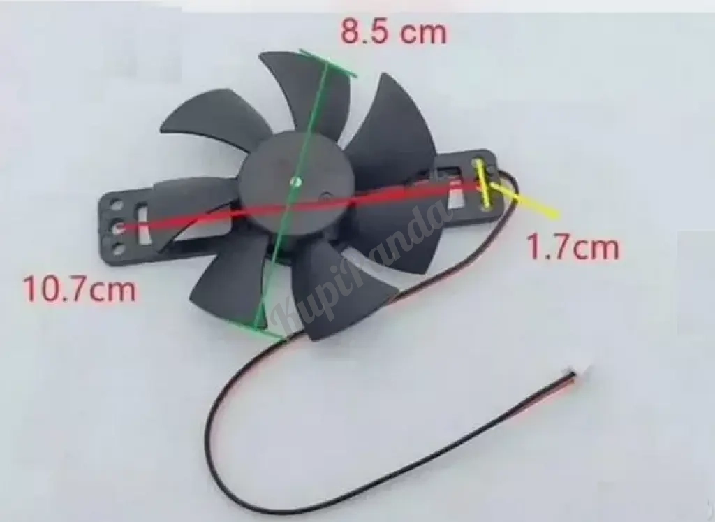 Вентилятор охлаждения для индукционных плит DC18V, D-85mm
