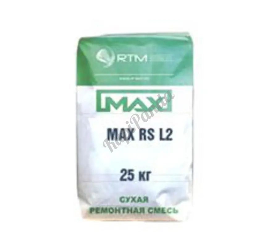 MAX-RS-L80 смесь ремонтная литьевая безусадочная быстротвердеющая