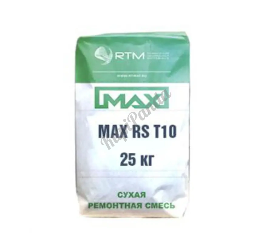 Смесь ремонтная MAX RS T10 безусадочная быстротвердеющая тиксотропная