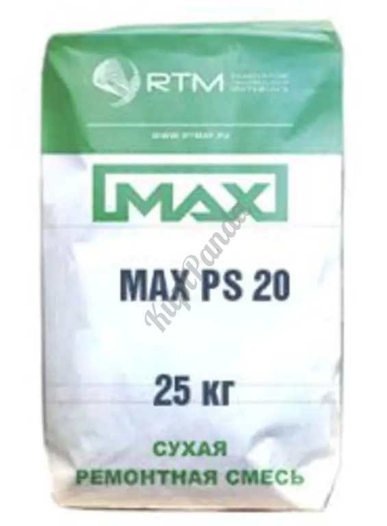 MAX-PS-2 смесь ремонтная высокоточной цементации (подливки)
