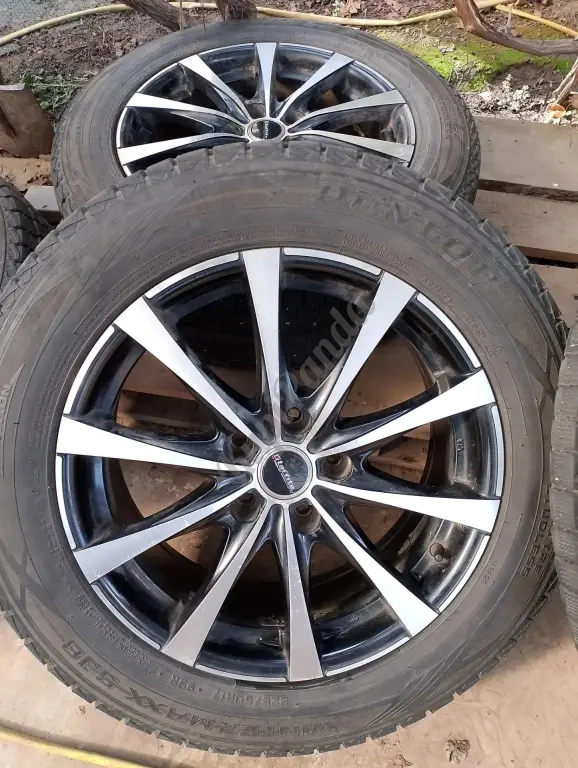 Продам зимнюю резину DANLOP c дисками Lffit 225/6017