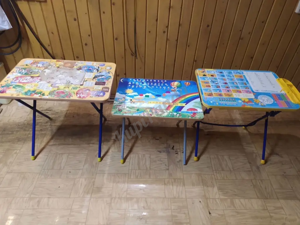 Детские парты "Nika kids" и другие парты 6 шт. в наличии