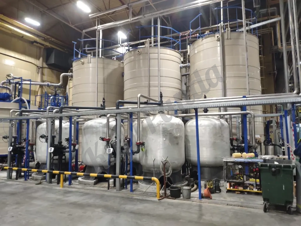Очистные сооружения и ёмкости оборудования
