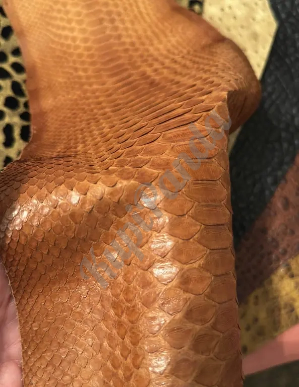 кожа натуральная - большой сет кожи - натуральный питон