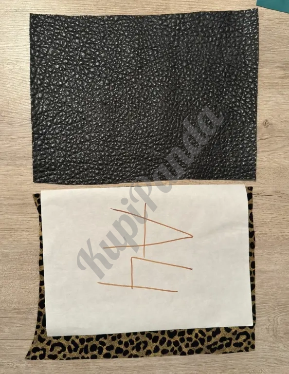 кожа натуральная - большой сет кожи - натуральный питон