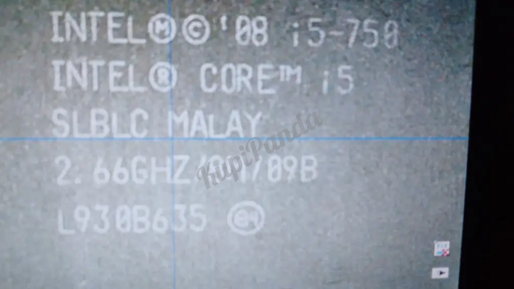Процессор Intel Core i5 750