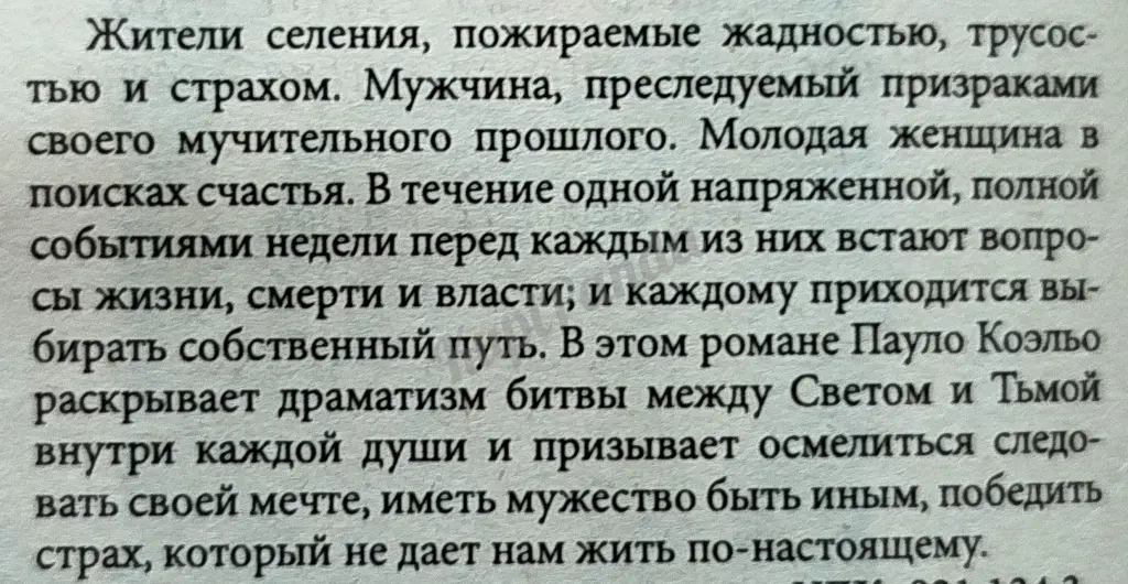 На берегу Рио - Пьедра села я и заплакала. Вероника решает умереть. Дьявол и сеньорита Прим.Трилогия