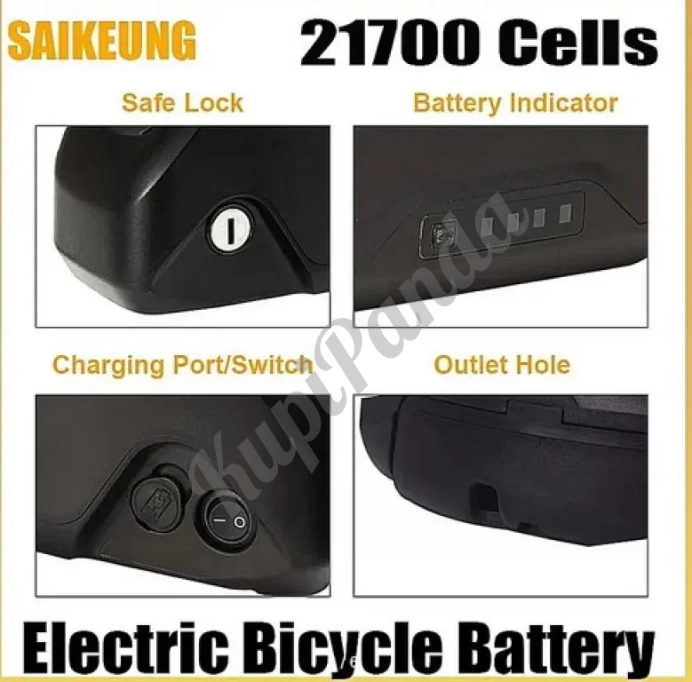 Аккумулятор для электрического велосипеда 48V 35AH