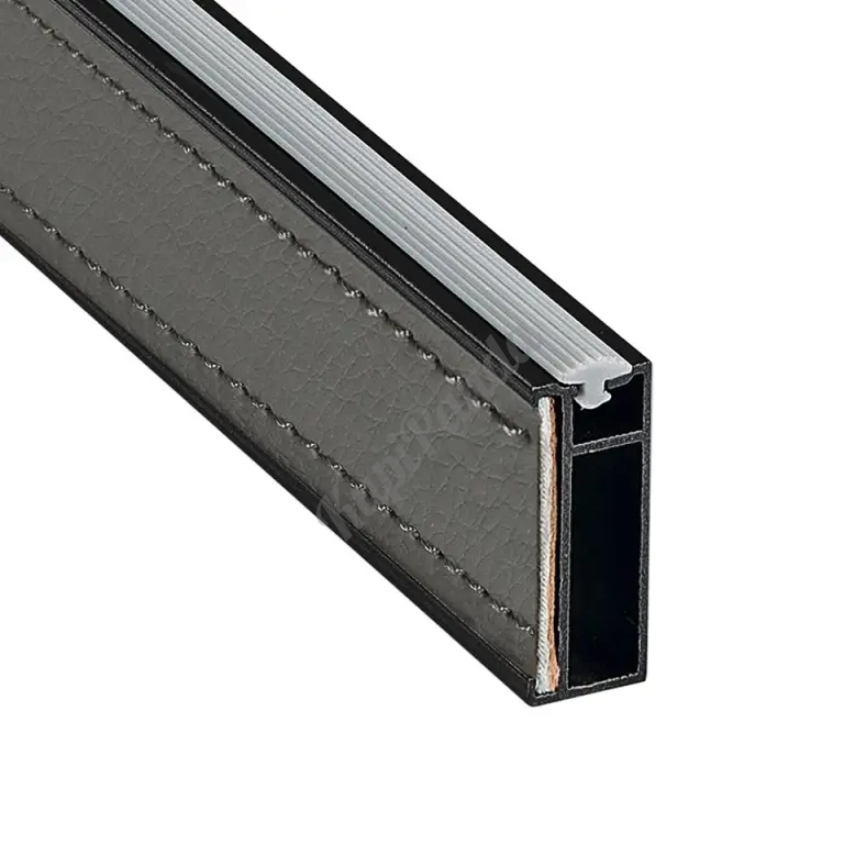 Штанга прямоугольная NAPPA с кожаной вставкой, длина 3000 мм